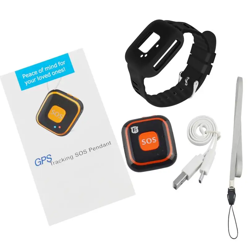 Мини GSM GPRS GPS трекер для детей старшего возраста с кнопкой SOS|gps lbs|gps gpspersonal gps |