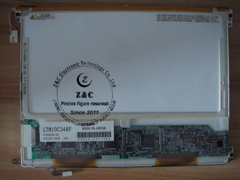 LTM10C348F Оригинальный 10 4-дюймовый ЖК-экран 800 (RGB) * 600 (SVGA) для ноутбуков Toshiba