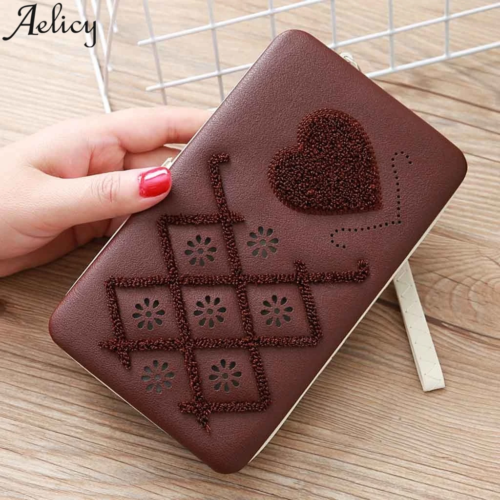 Aelicy, Модный женский Ланч-бокс, кошелек, кошельки-пакеты, на молнии, кредитный держатель для карт, сумочка, сумка для мобильного телефона, женская вечерняя сумочка-клатч