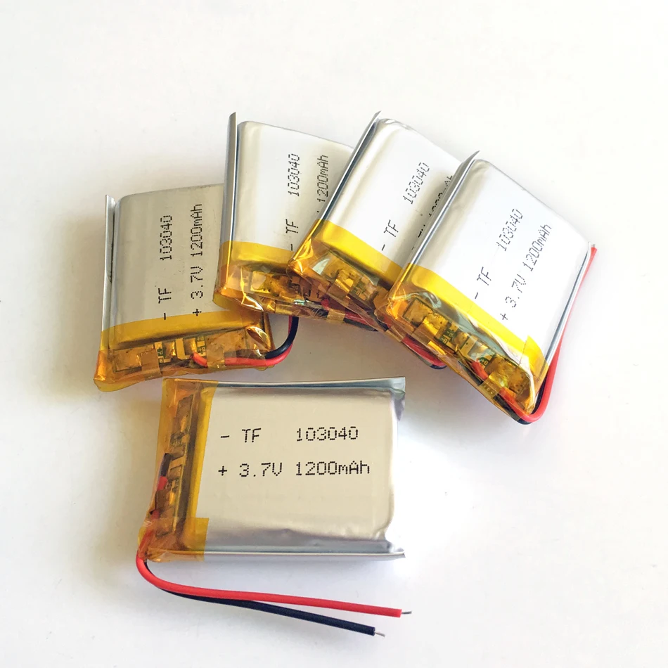 Литий-полимерная аккумуляторная батарея 3 7 5 шт. 1200 в 103040 мАч для GPS PSP мобильных