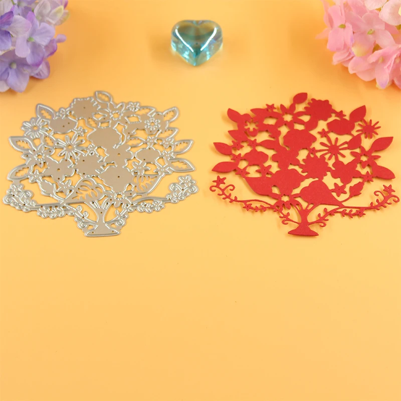 Металлические Вырубные штампы YINISE для скрапбукинга шаблон вырезания птиц и