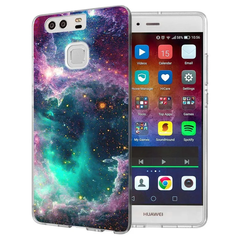Для Huawei P9lite/P8 Lite 2016 2017 Y5 II 2 Y5ii/Y6 Compact/Honor 5A LYO-L21 Мягкий ТПУ силиконовый прозрачный