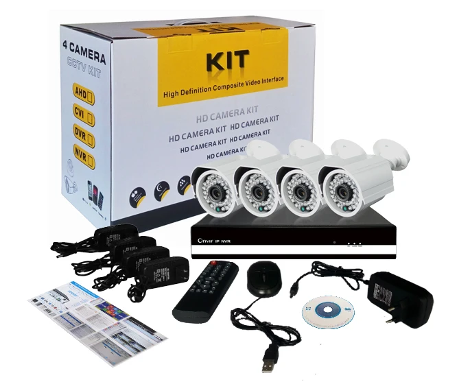 CCDCAM 960P PoE IP Camera Kit с 4CH 1080P Nvr security Kit|poe ip camera|ip camerapoe |