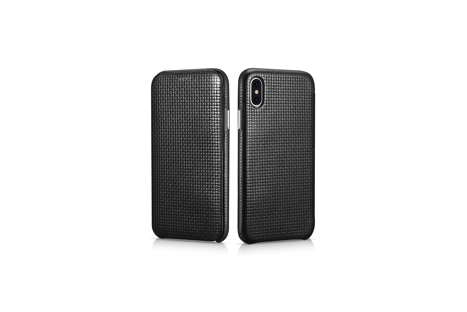 Роскошный Ультратонкий флип-чехол из парчи из натуральной кожи для iPhone X XS Max защита металлическая кнопка чехол для iPhone XR XS Max