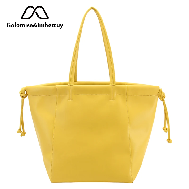 Golomise&ampImbettuy Handbags Tote for Women Faux Smooth Leather Shoulder Bags Ladies Big Hobo with Tassel | Багаж и сумки