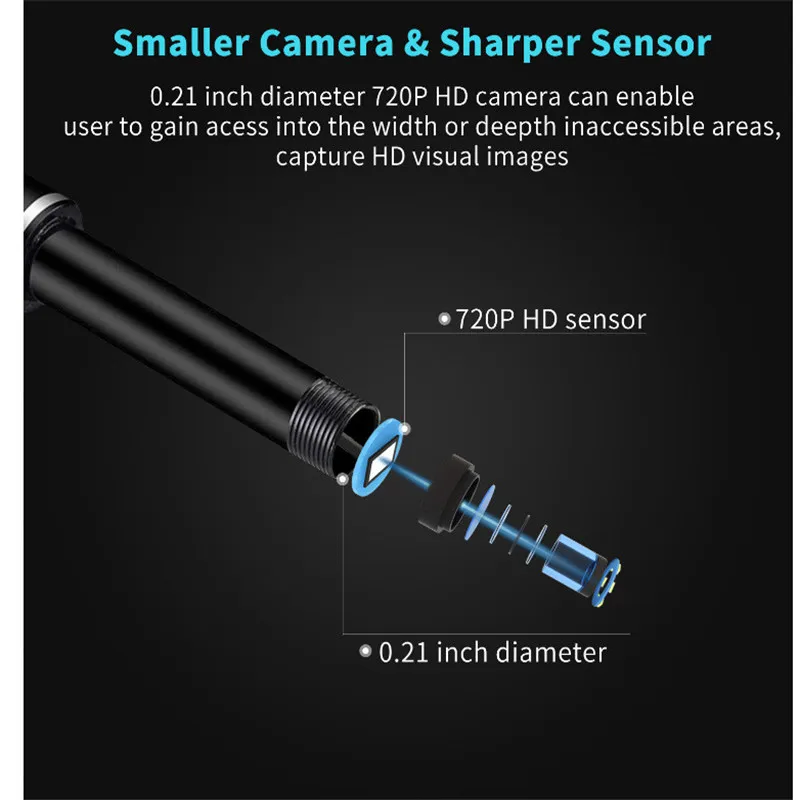 Многофункциональный эндоскоп для android Earpick 3 в 1 USB инструмент очистки ушей HD