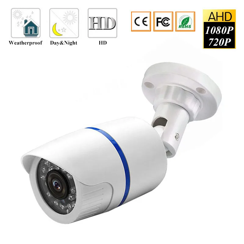 Камеры Скрытого видеонаблюдения 720P 1080P AHD камера день Ночное видение ip CCTV 1MP 2MP ИК