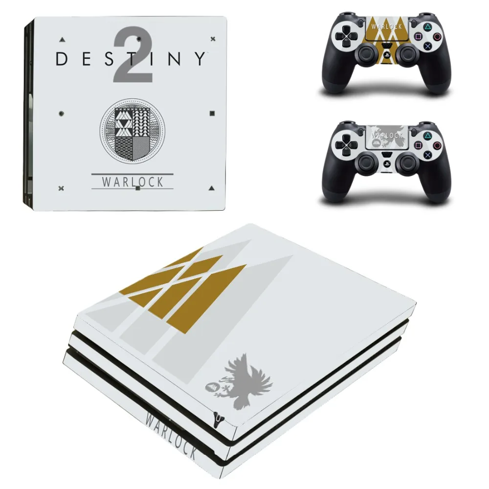 Игра Destiny PS4 Pro наклейка на кожу для PlayStation 4 консоль и 2 контроллера виниловая