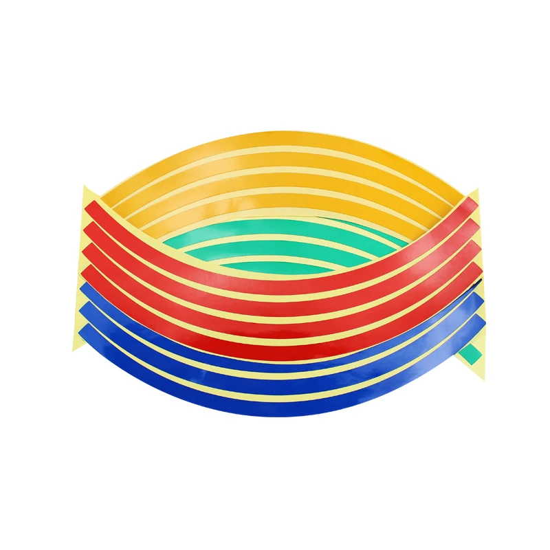 Бесплатная доставка Новое поступление ПВХ 12 дюйм(ов) ов) обод колеса наклейки для