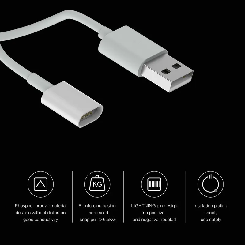 Магнитный Micro USB кабель для передачи данных Apple iPhone зарядный Android & Type C + адаптер