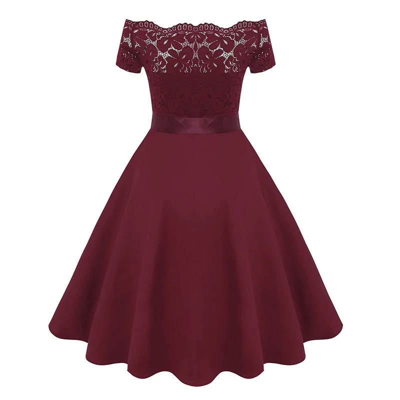 2019 атласные коктейльные платья до колена Vestido коктейльное кружевное однотонное