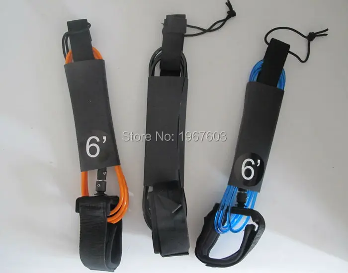 5.5mm Diameter 6' Surf Leash for surfing leg rope foot leash white purple Surfboard | Спорт и развлечения
