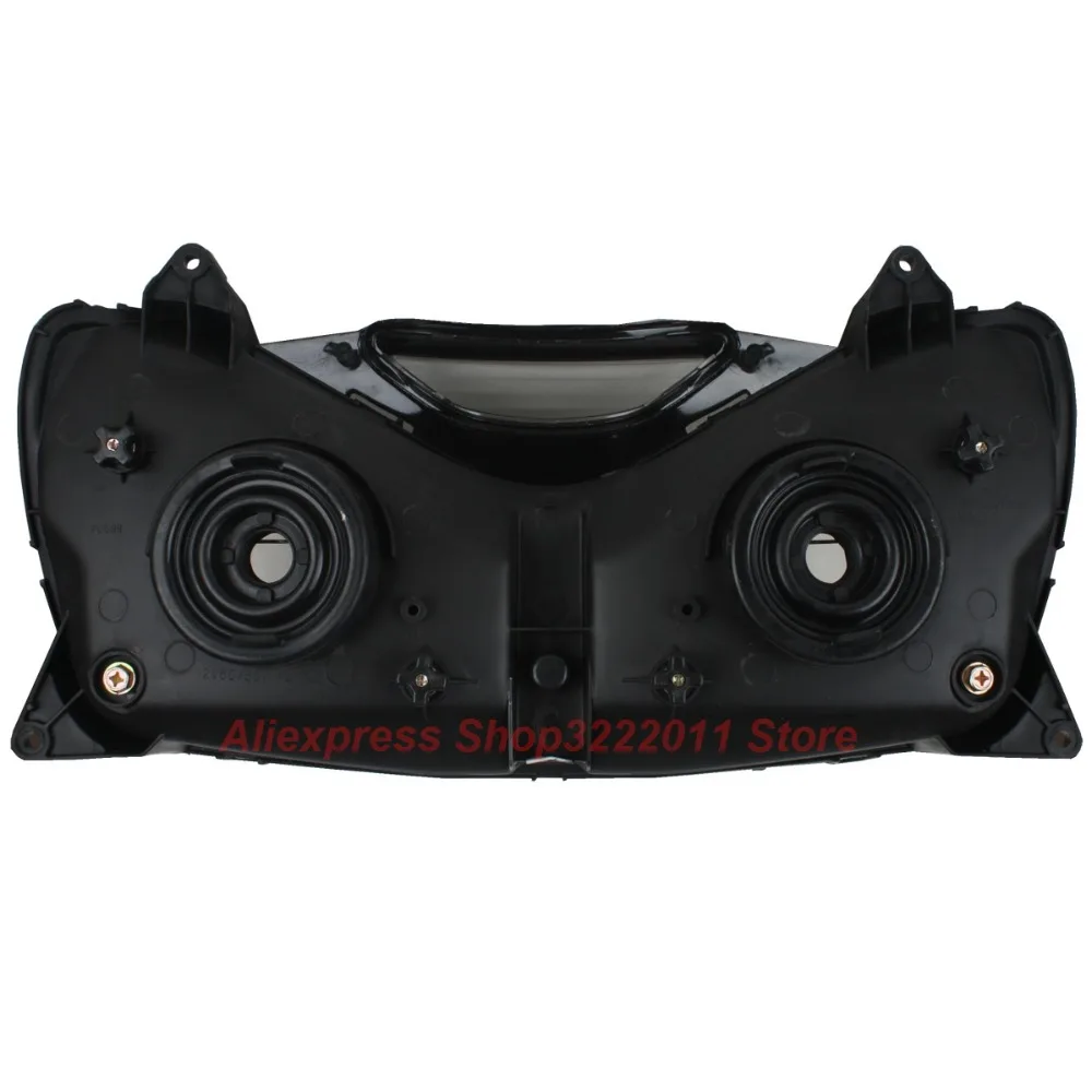 

Clear Lens Motorcycle Plastic Front Light Lamp Case For KAWASAKI ZX12R 2000 2001 Headlight Housing Set