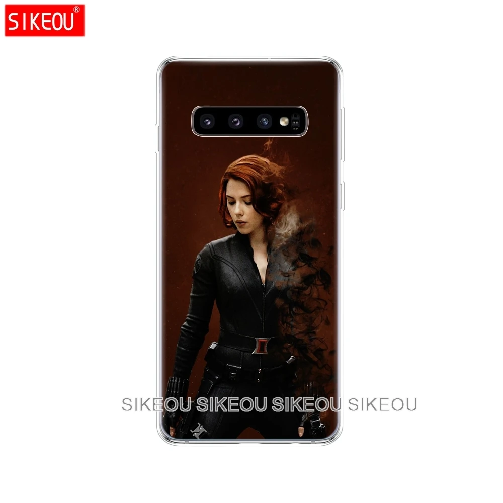 Чехол для samsung Galaxy S10 S9 S8 PLUS S7 S6 egde чехол Fundas coque бампер etui Marvel мстители супергерой Капитан Железный человек танос - Цвет: 10874