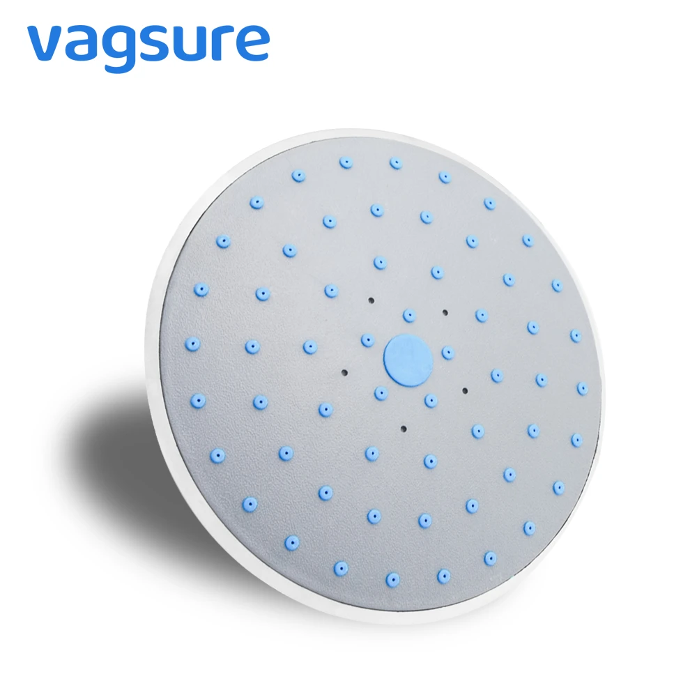 

15.8cm Round Roof Rainfall Top Shower Head ABS Gray Head Shower Rain Shower Cabin Sprayer Bathroom 1/2" Connector chuveiro