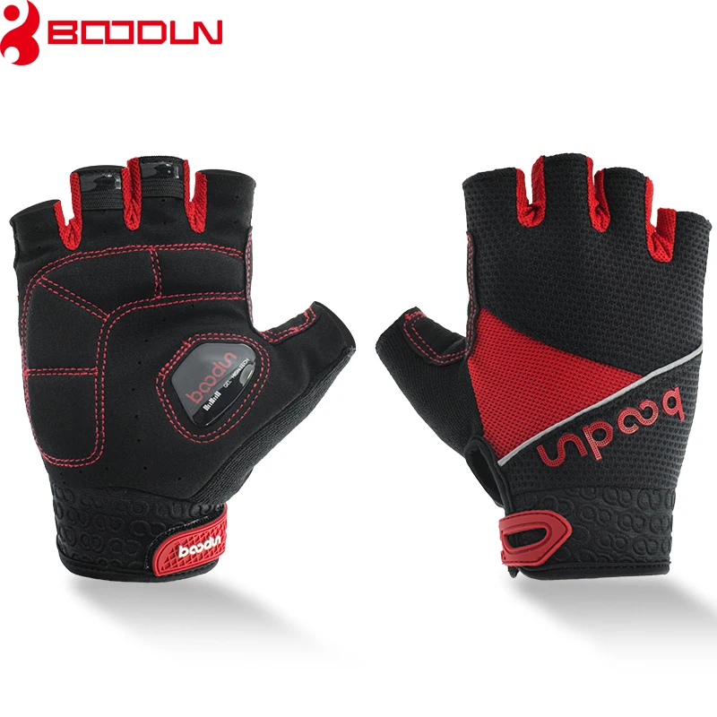 

Boodun Summer Weight Lifting Half Finger Gloves Women Men Gym Dumbbell Exercise Sports Training Glove Antislip Breathable Glove