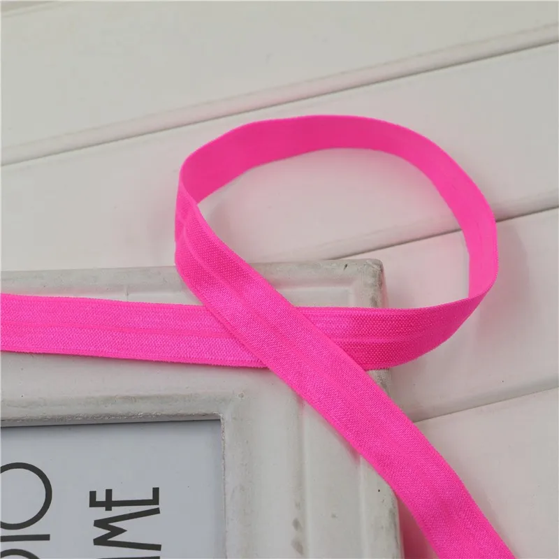 hot pink high quality hairband slick Ribbon width 5/8 inch packing lace ribbon Wedding party gift Boud edage belt 50yards/lot | Дом и сад