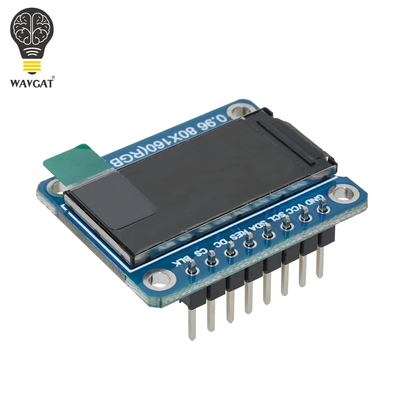 WAVGAT TFT дисплей 0 96/1 3 дюйма ips 7P SPI HD 65K полноцветный ЖК модуль ST7735 / ST7789 Привод IC 80*160