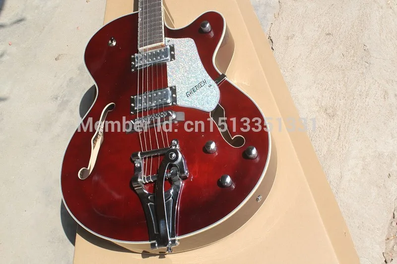 Детали наивысшего качества о гитарных гитарах G5120 Электромагнит полый корпус