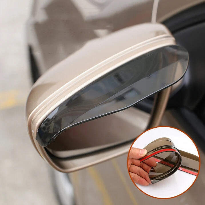 2 шт. Автомобильное зеркало заднего вида Дождь наклейки для бровей аксессуары
