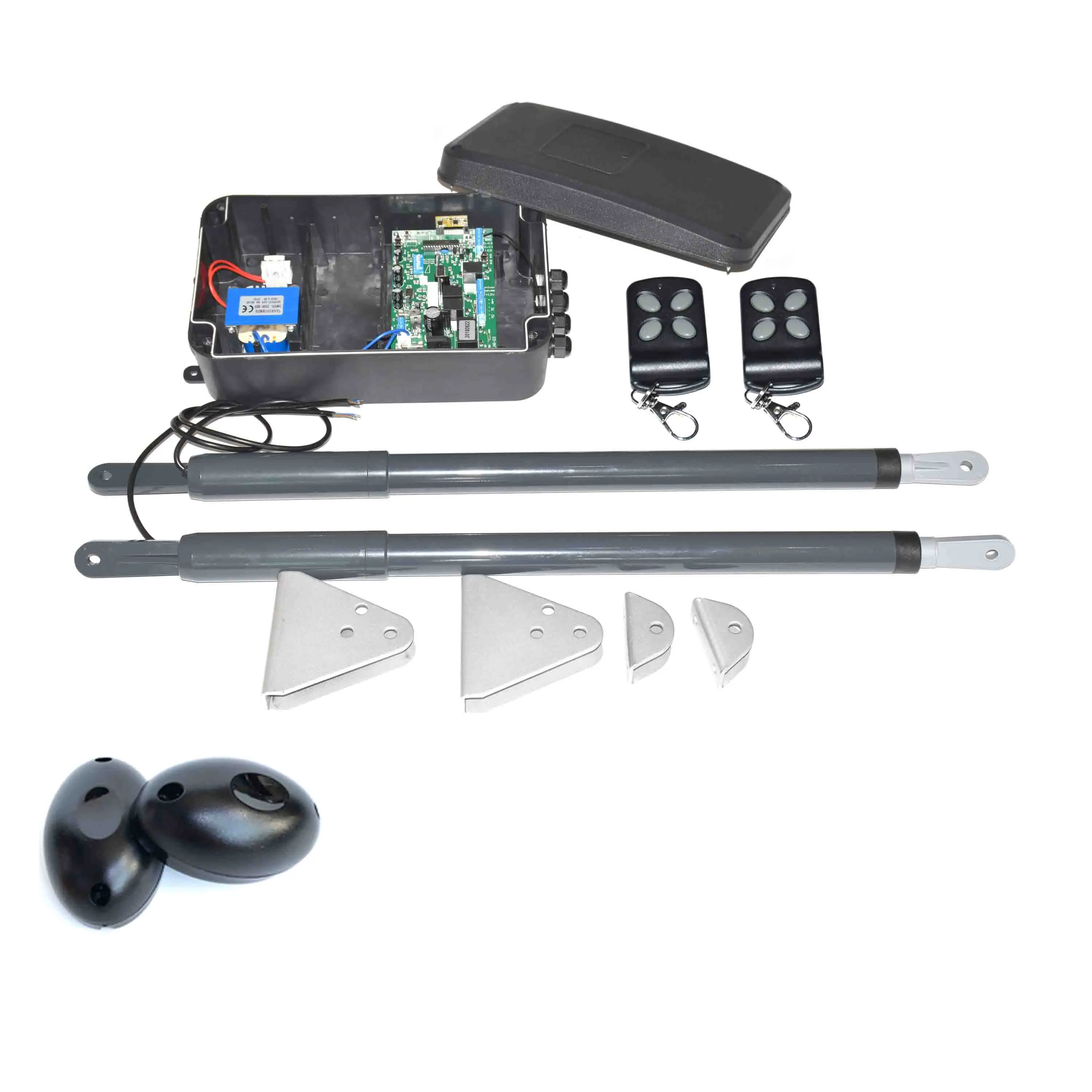 kit 2 Автоматическая открывалка для распашных ворот 200KGS x 2 Force 12V открывалка для распашных ворот комплект двигателя для домашней безопасности - Цвет: kit 2