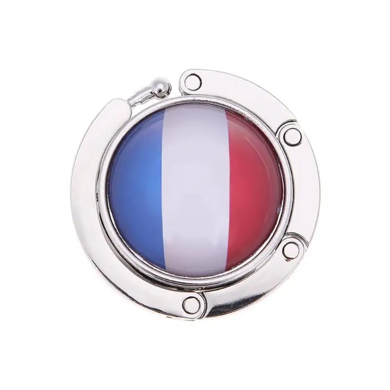 France Деревенский крючок для сумок, портативная складная вешалка для сумок, Настольная вешалка, несколько сумок, Настольная вешалка, складной держатель для кошельков, крючков для сумок - Цвет: France