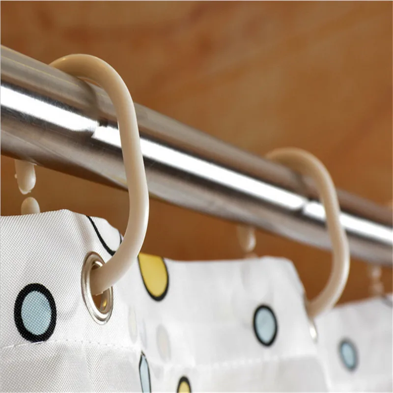 Водонепроницаемая душевая занавеска XYZLS из полиэстера для ванной с мультяшным