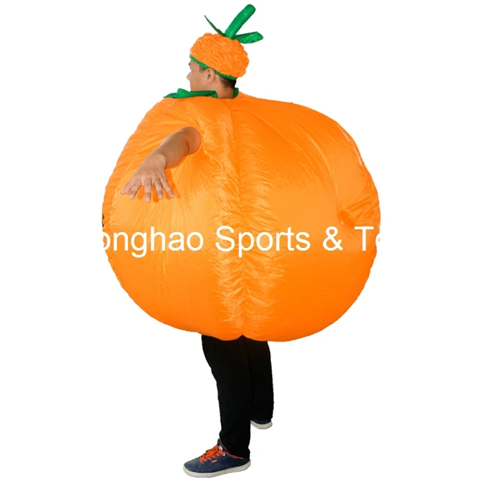 Взрослый надувной костюм тыквы Ronghao платье для косплея смешные костюмы Хэллоуина
