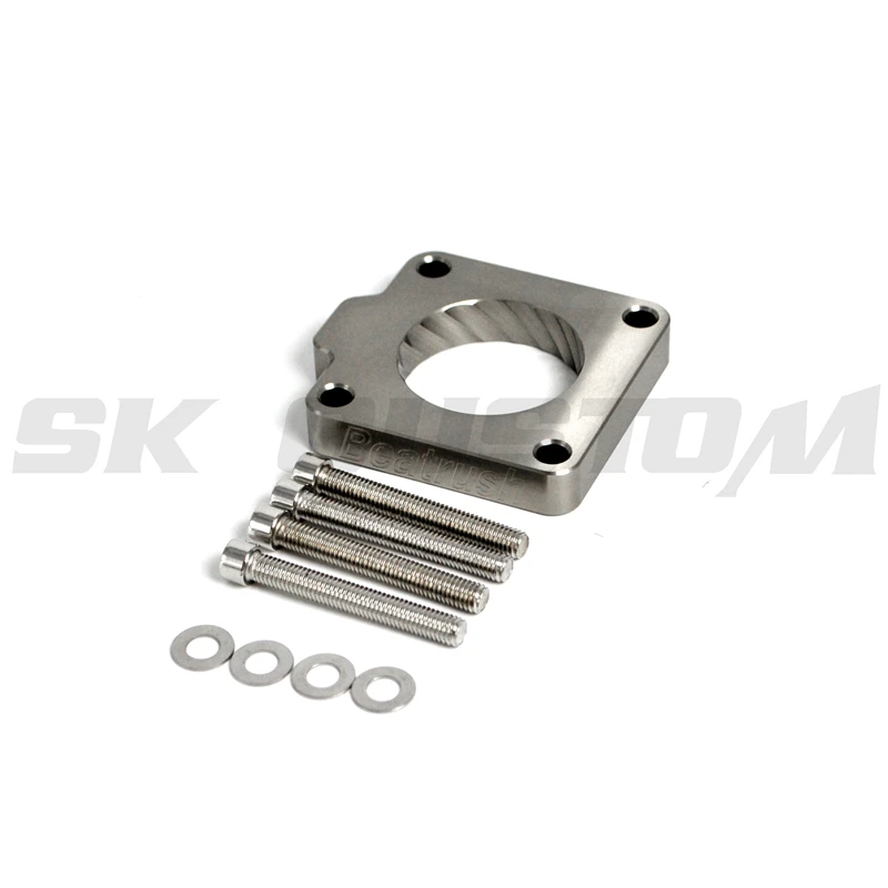 SK-A00115 Beatrush специальный CNC подвергая механической обработке Запчасти Алюминий сплав T6 прокладка корпуса дроссельных заслонок для Mitsubishi 4G92, 4G18 двигателя - Цвет: SK-A00115