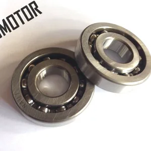 2pcslot scooter engine bearing 6002 6003 6004 6203 6204 6300 6302 for gy6 chinese motorcycle qj keeway honda yamaha atv part free global shipping