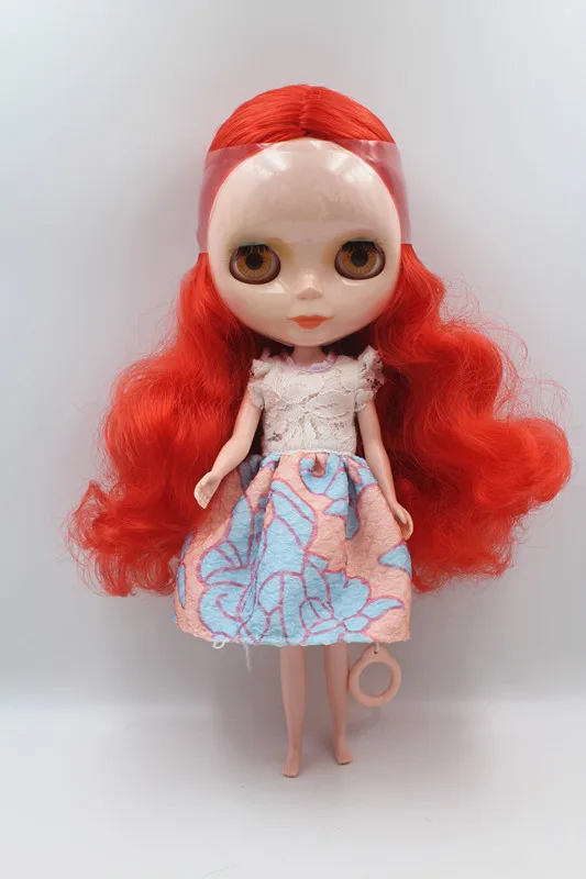 Special sale doll orange - red hair Blygirl Blyth common body 7 naked baby doll's normal skin | Игрушки и хобби