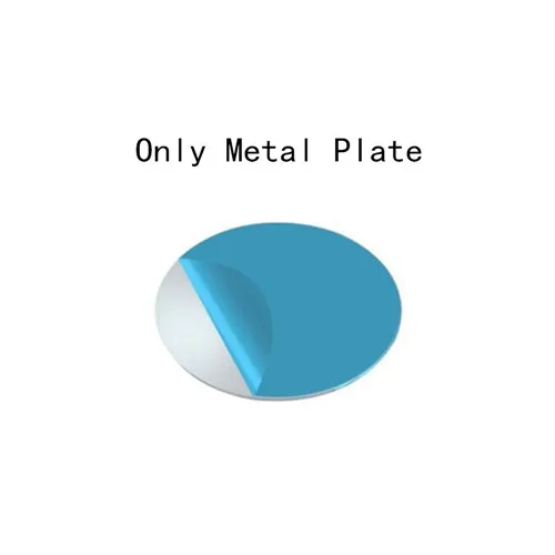 Magnetic Plate Магнитный автомобильный держатель для телефона, подставка для приборной панели, держатель для телефона, поддержка смартфона voiture, Многофункциональный магнитный держатель из алюминиевого сплава - Цвет: Magnetic Plate