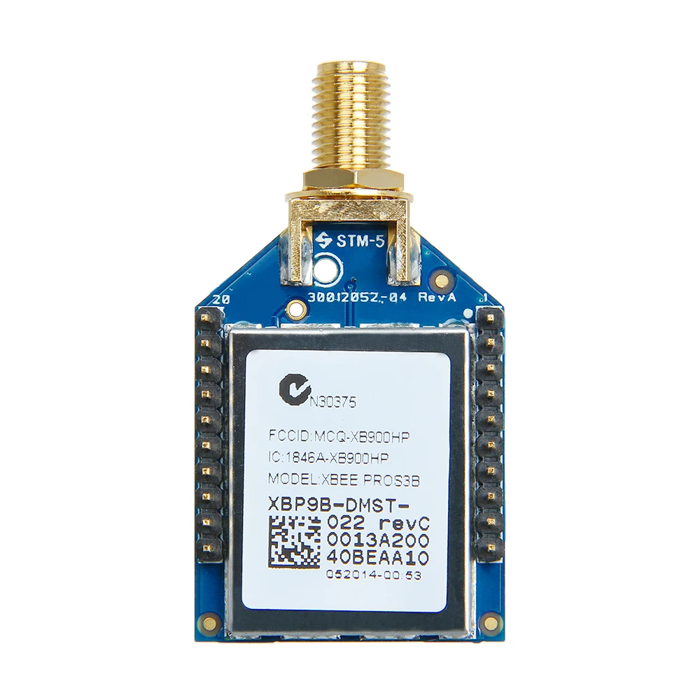 XBee PRO 900HP RF module (S3B) DigiMesh 900 МГц 250 мВт RPSMA 200 кбит/с|rpsma| |