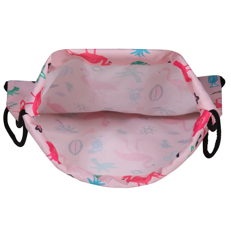 Jom Tokoy модная сумка на шнурке с принтом Фламинго Mochila Feminina рюкзак на шнурке Женский Повседневный Рюкзак для девочек 29033
