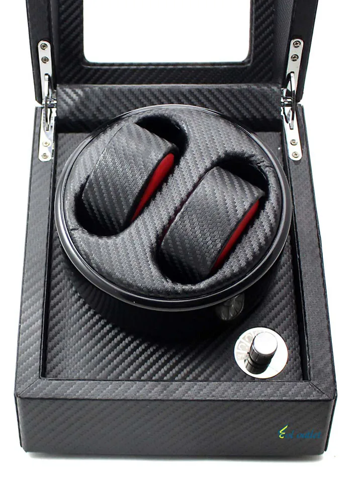 Сверхтихая намотка часов из углеродного волокна для 2 автоматических часов|watch