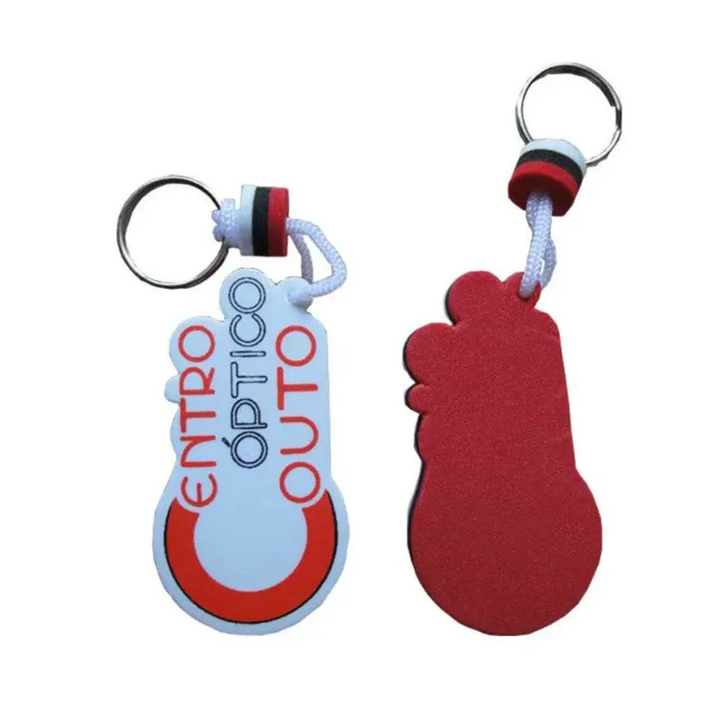 Изготовленный на заказ брелок из вспененного этилвинилацетата любой формы цвет