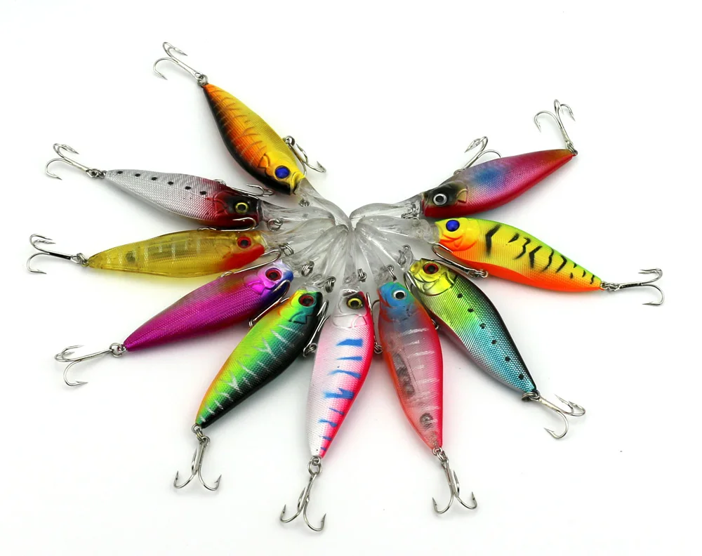 Большая распродажа 10 шт./лот новые рыболовные приманки в виде морской рыбки