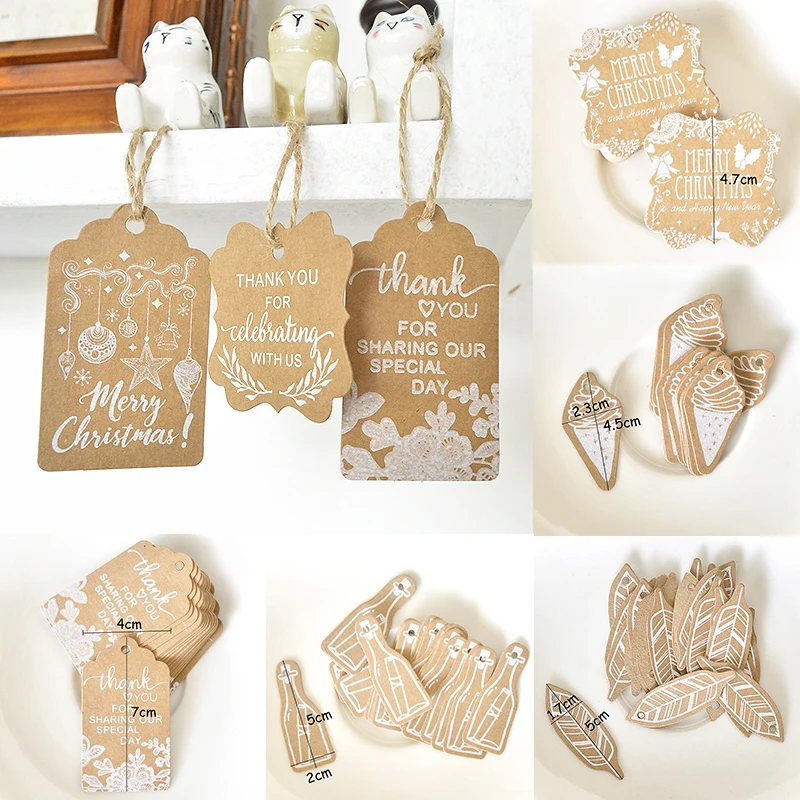 Распродажа поделок с веревкой 25 шт./лот ручная работа самодельная Упаковка для