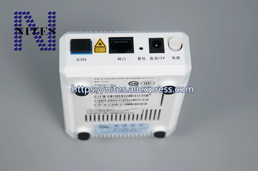 I-010G GPON ONU Alcatel Lucent Bell оптический сетевой терминал FTTH ONT с 1 GE Ethernet портом английская