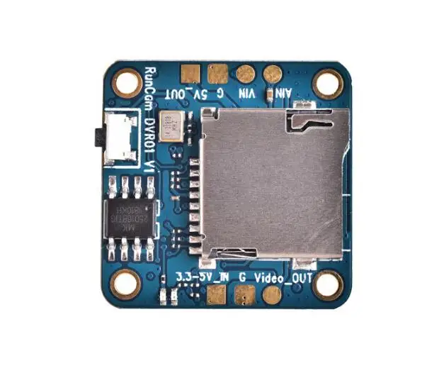 RunCam Mini FPV DVR видеовыход без потерь постоянного тока 3 5 В 20*20 мм Монтажное отверстие