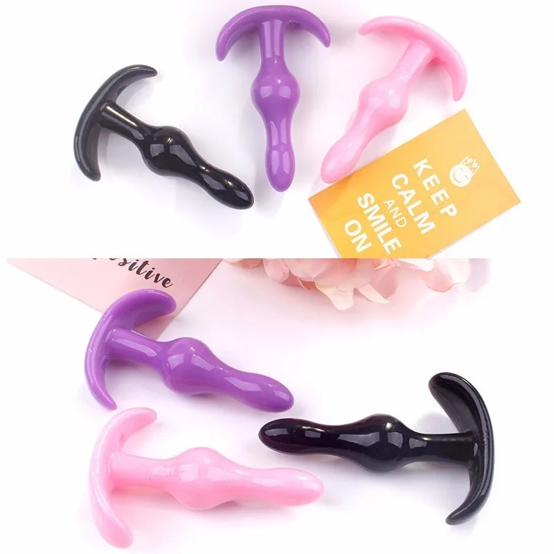 4pcs/set Butt Plug Anal Dildo Prostate Massager Beads Erotic Sex Toys for Woman Men Gay Adult Products | Красота и здоровье