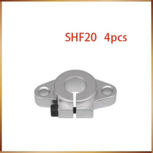 

Free shipping 4pcs SHF8 SHF10 SHF12 SHF16 SHF20 SHF25 SHF30 aluminum linear Rod Rail Shaft Support CNC Router parts 3d printer