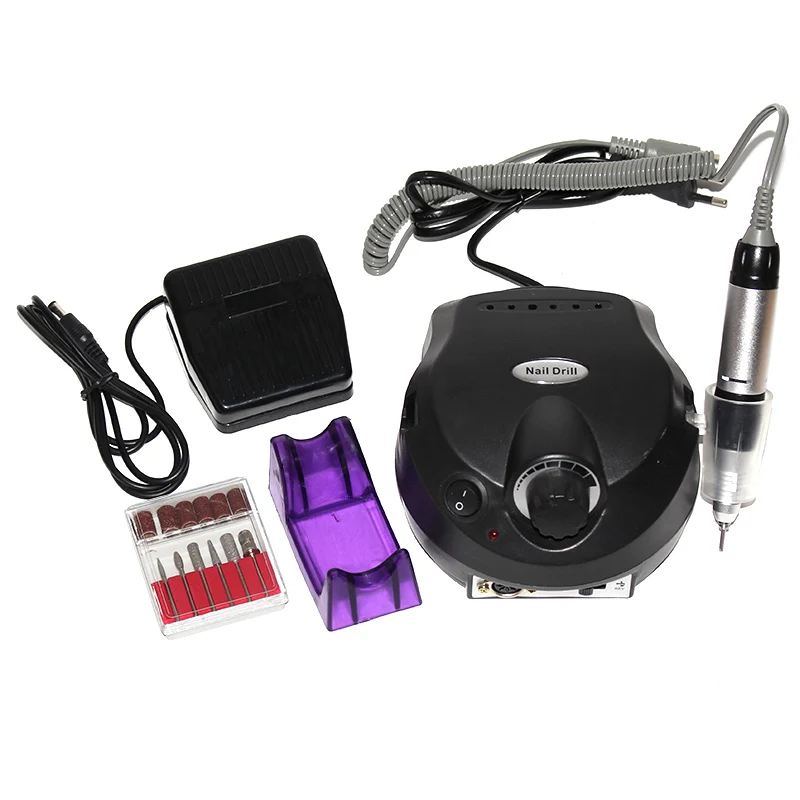 30000speed professional electric nail drill set machine auxiliary pedicure tool file bit | Красота и здоровье