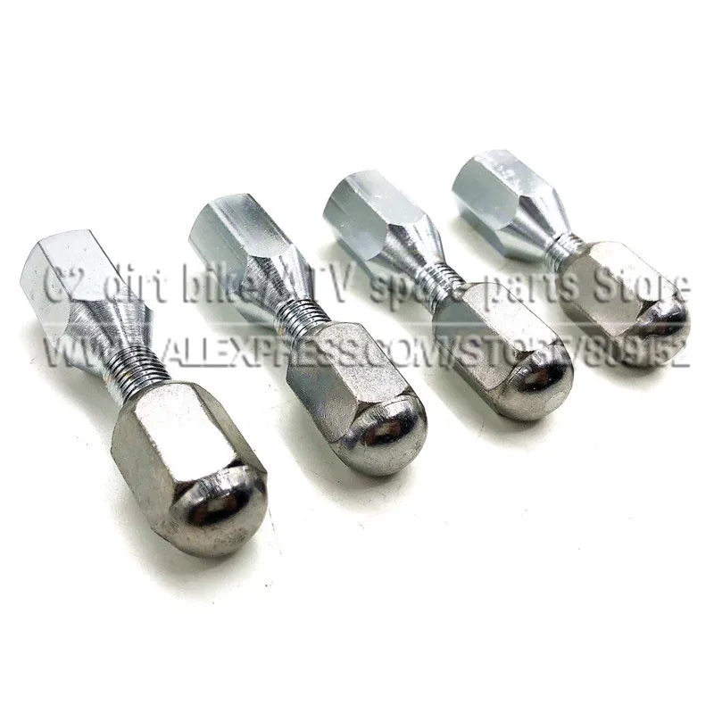 Atv accessories quad aluminum rim 10" 12" 14"wheel screw 10mm M10*1.25