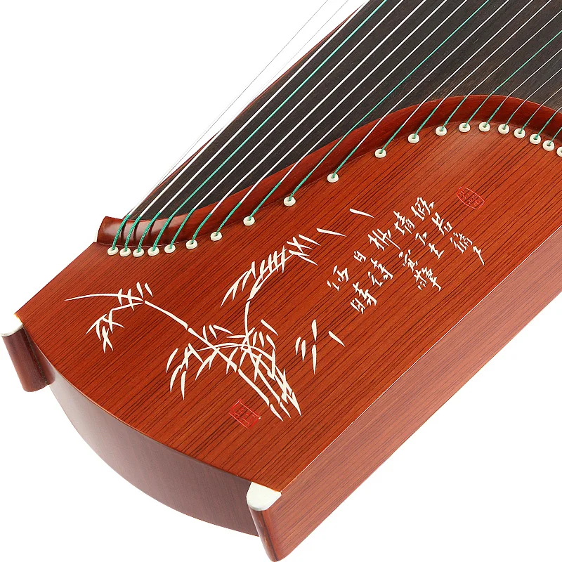 Бамбуковые Тени серии Guzheng с 5 узорами на выбор китайские Янчжоу гучжэн 21 струна