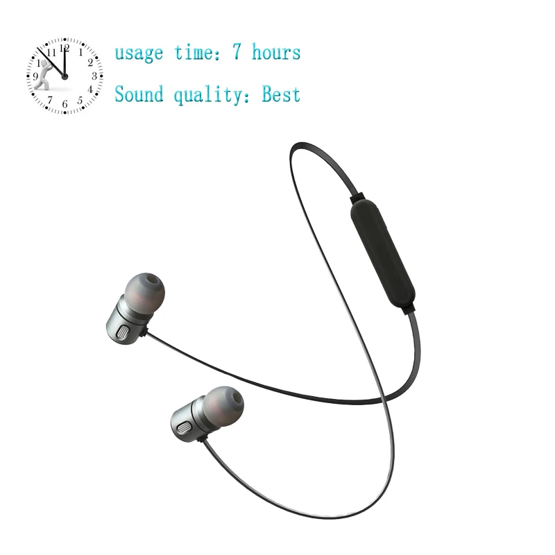 C10 C10 Bluetooth наушники, спортивные басы, беспроводные наушники, Bluetooth наушники, гарнитура, стерео наушники для iphone телефона - Цвет: C10