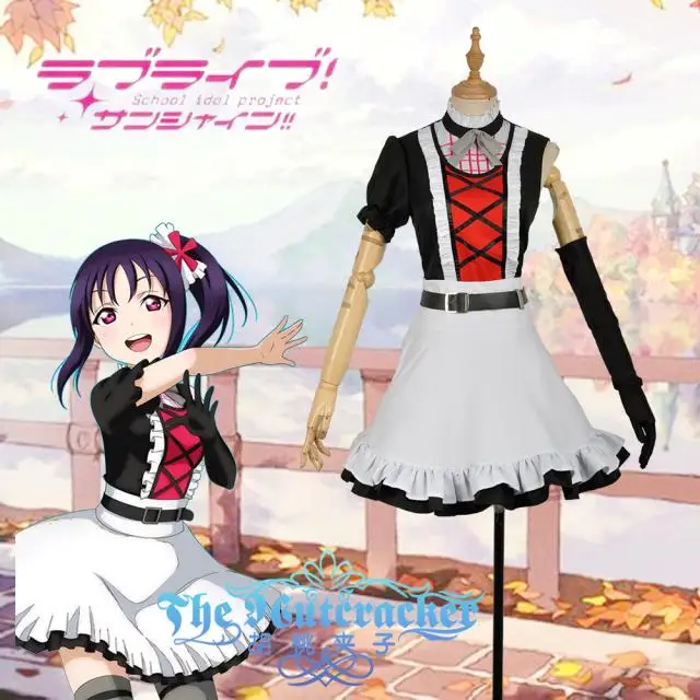 Аниме Love live!Sunshine! Костюм горничной Saint Snow Sera SJ костюм для косплея на Хэллоуин