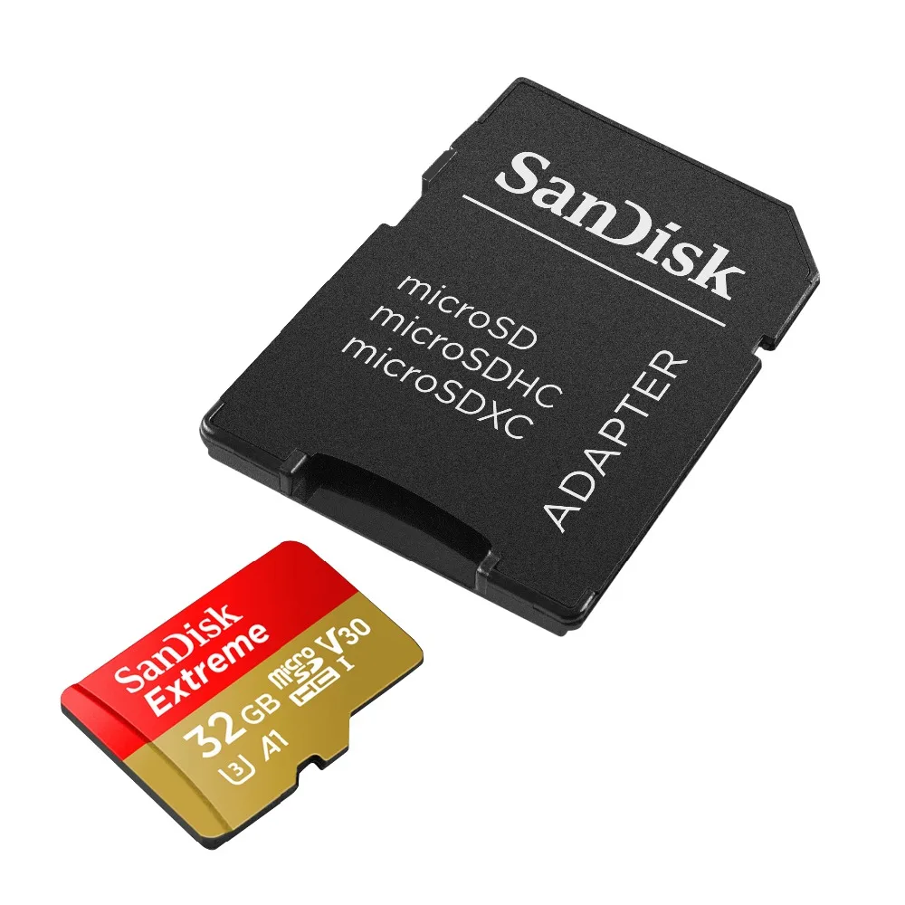 Sandisk extreme PRO micro sd 32G 64G карта памяти класс 10 mecard 4K U3 V30 TF флэш-карта cartao de memoria