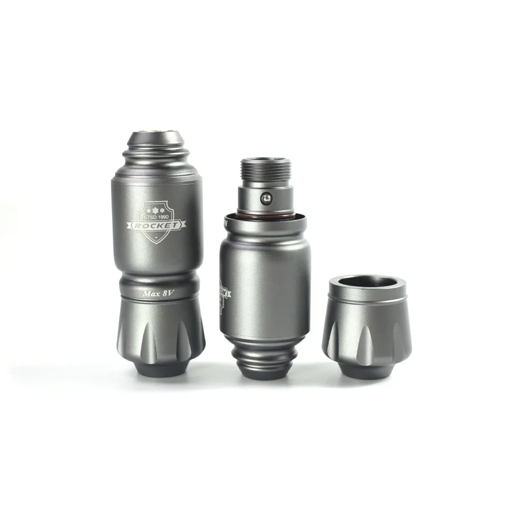 Роторная тату машинка Rocket mini с мощным мотором короткого размера для лайнера и