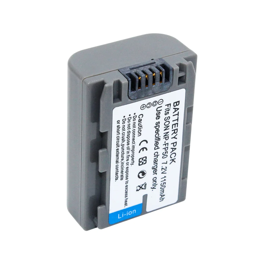 NP FP50 NPFP50 Батарея для sony DCR SX40 SX40R SX41 HDR CX105 FP30 FP51 FP60 FP70 FP71 FP90 Батарея|Цифровые